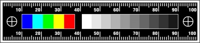 Měřítko 10 x 2 cm ČBM-3